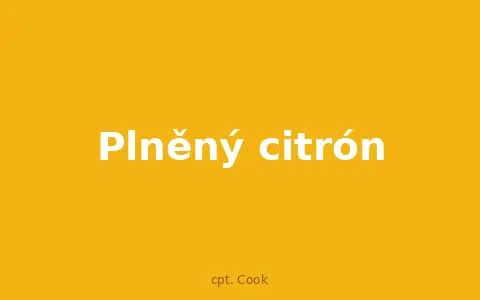 Plněný citrón