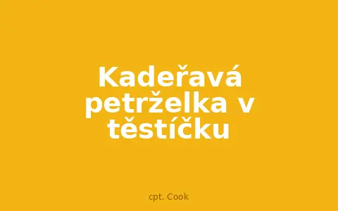Kadeřavá petrželka v těstíčku