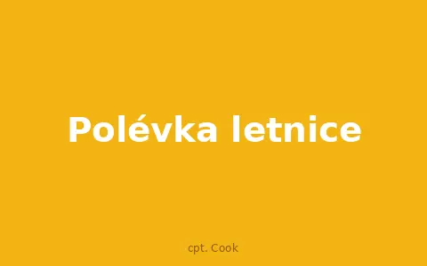 Polévka letnice