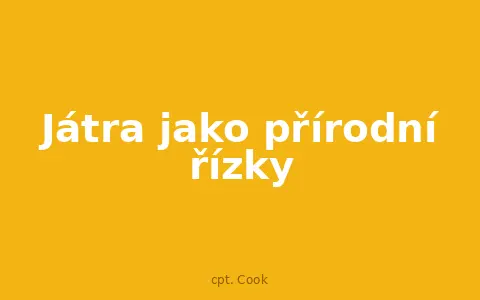 Játra jako přírodní řízky