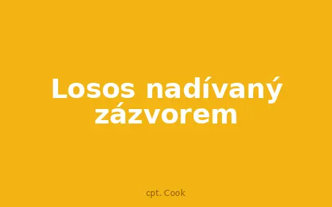 Losos nadívaný zázvorem