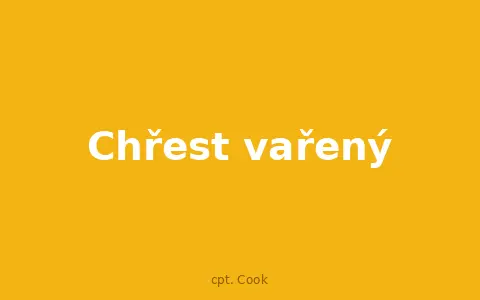 Chřest vařený