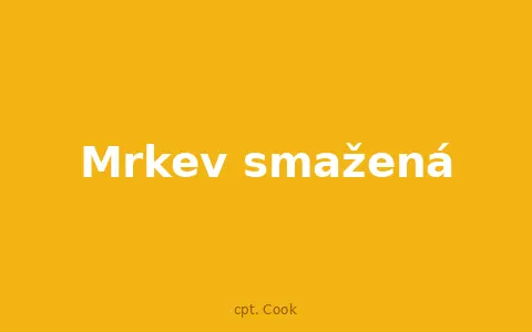 Mrkev smažená