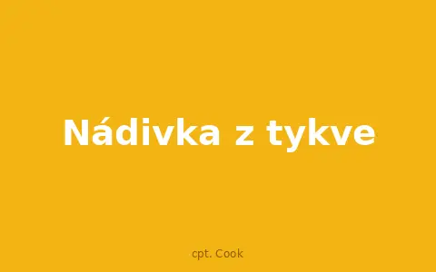 Nádivka z tykve