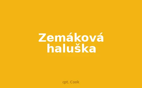Zemáková haluška