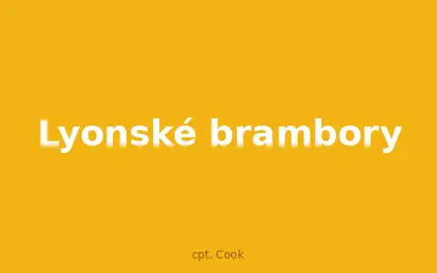 Lyonské brambory
