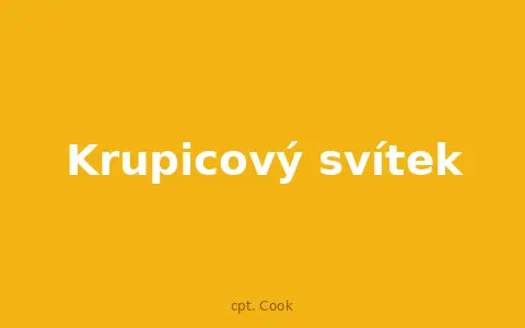 Krupicový svítek