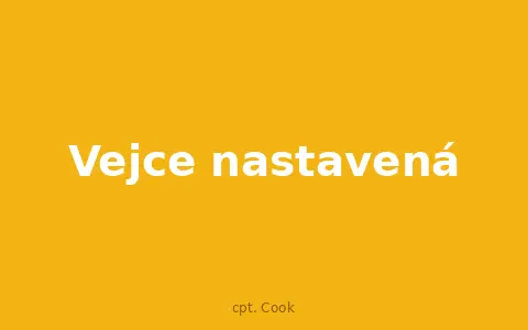 Vejce nastavená