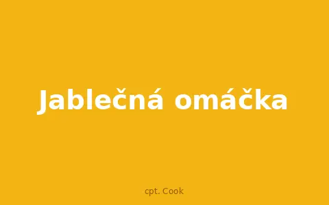 Jablečná omáčka