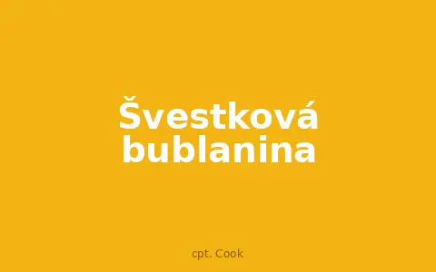 Švestková bublanina