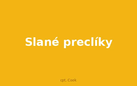Slané preclíky