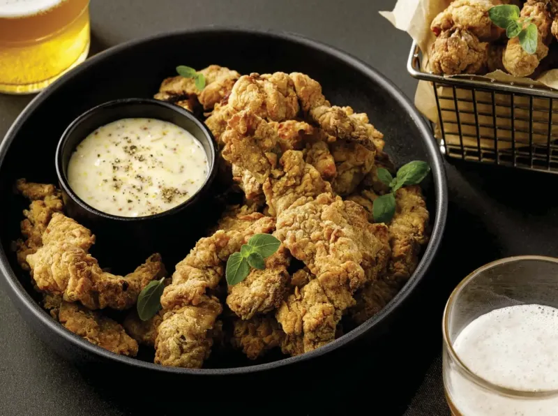 Telecí řízky zapečené v air-fryer