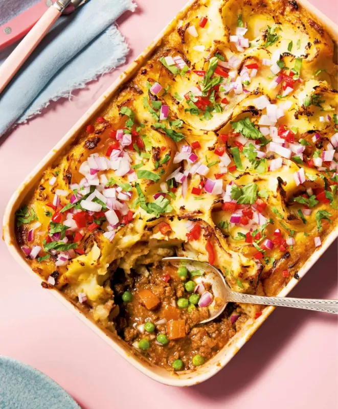 Kořeněný cottage pie