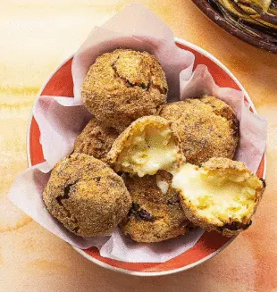Bramborové krokety se srdcem z Morbieru