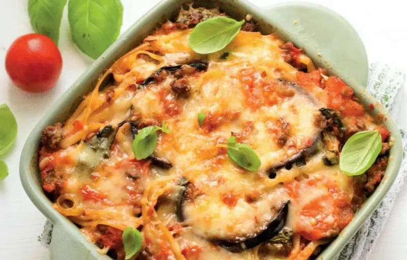 Pasta alla norma rivisitata al forno